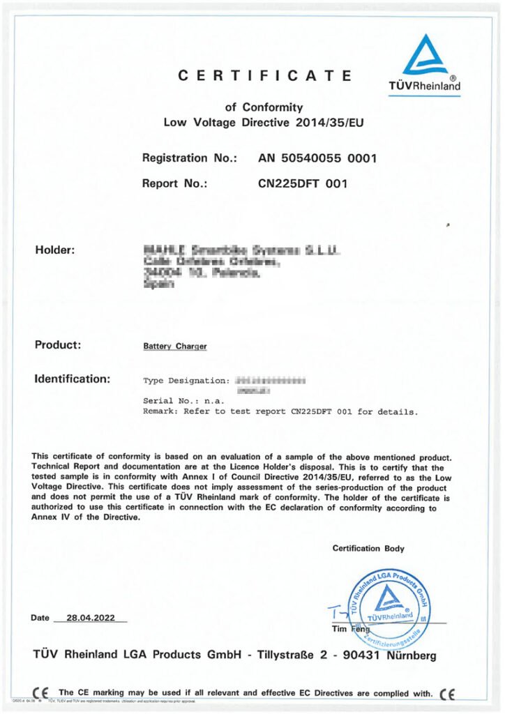 ce-lvd certification 