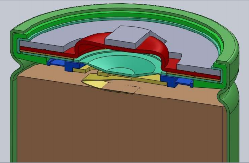 battery cell cap