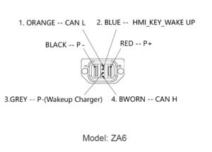 TP6126 Charge and Discharge Connector