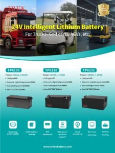 24v 7.2kwh lithium battery tp6131