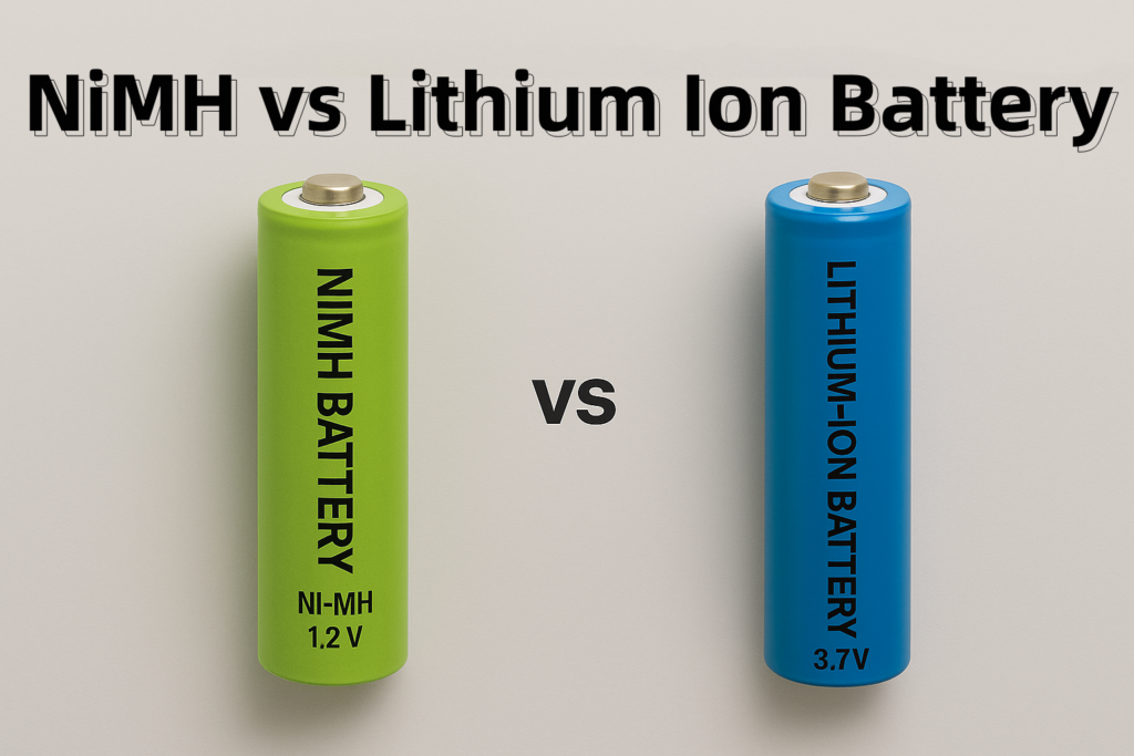 NiMH vs Lithium ion