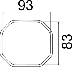 Tube cross section TP6159