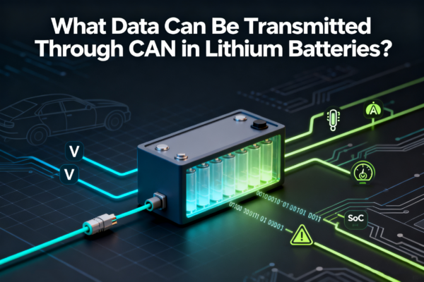 What Data Can Be Transmitted Through CAN in Lithium Batteries