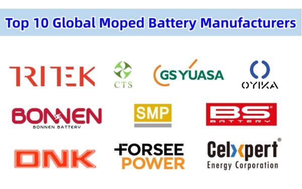 Top 10 Global Moped Battery Manufacturers