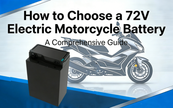 How to Choose a 72V Electric Motorcycle Battery