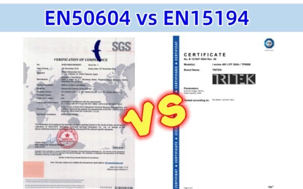 EN50604 vs EN15194