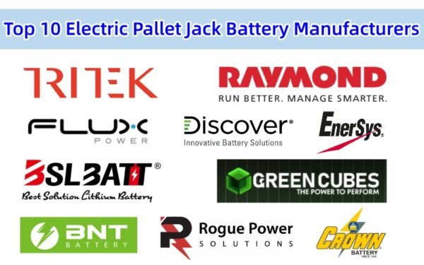 Top 10 Electric Pallet Jack Battery Manufacturers