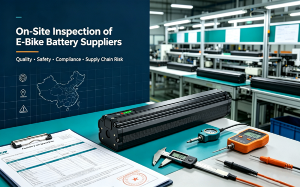 Is It Necessary to Inspect E-Bike Battery Suppliers from China On-site