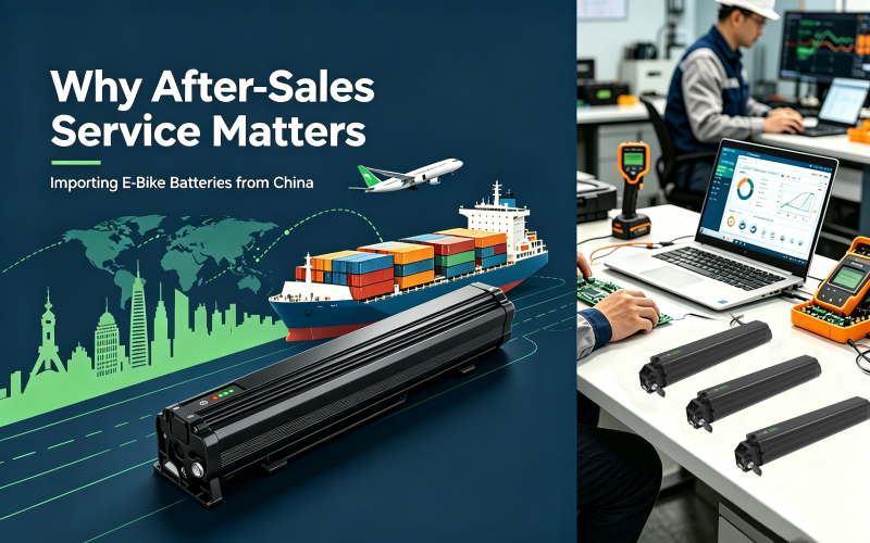 Why Is Overseas After-Sales Service Important When Importing E-Bike Batteries from China