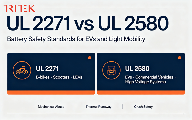 UL 2271 vs UL 2580